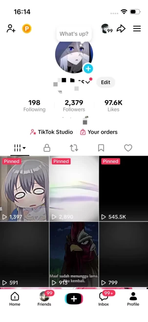 BUY 1 GET 1 FREE!/ 2K Real Followers+90K Real Likes/ ANIME Content/ Live Stream/ Full Access