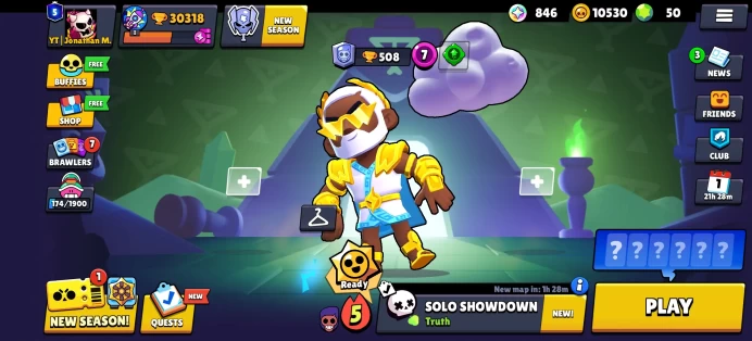 [Code 9643] Level 112 / 30k Trophy + 128 Skins / Very Cheap