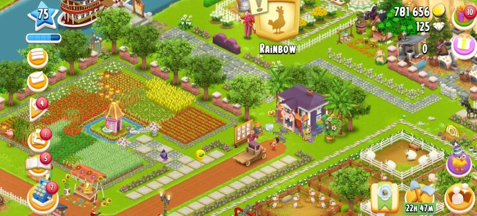 [Code 9644] Level 75 / good village / 540 Barn + 470 Silo / Very Cheap