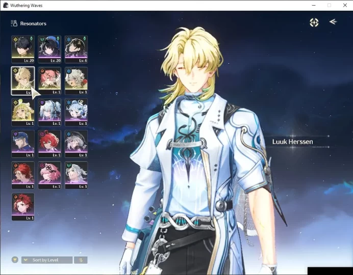 SEA|UL 8|Fresh Starter|2 Limited| Luuk Herssen, Changli |DB Lv 1|Male MC|Log Kuro+Google|Check SS(WW3035)