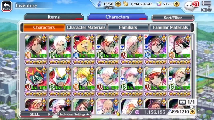 GLOBAL 50K Orb|Rukia 10Th Anniv,SoulRaper(Shunsui,Jushiro),TYBW25 Renji,Jushiro,Byakuya Renewd,Etc|5,6K ACCTic|Klab ID(BBS2495)