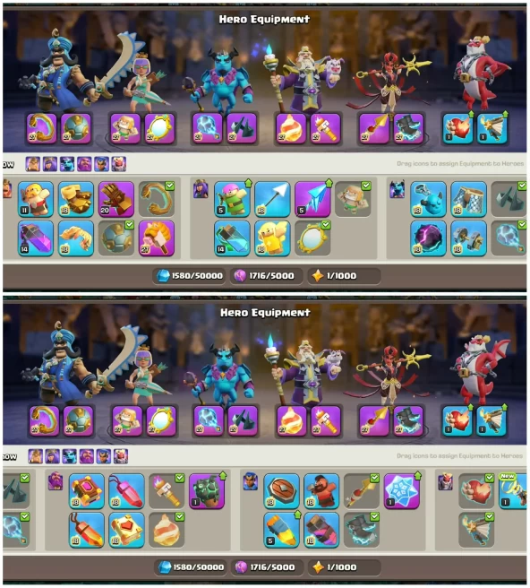 [11 Epic Equipment Max]||Th18 Japan Local Account||Dragon Statue With Golden Eagle|All Epic Available|16 Skins 2 Scenery