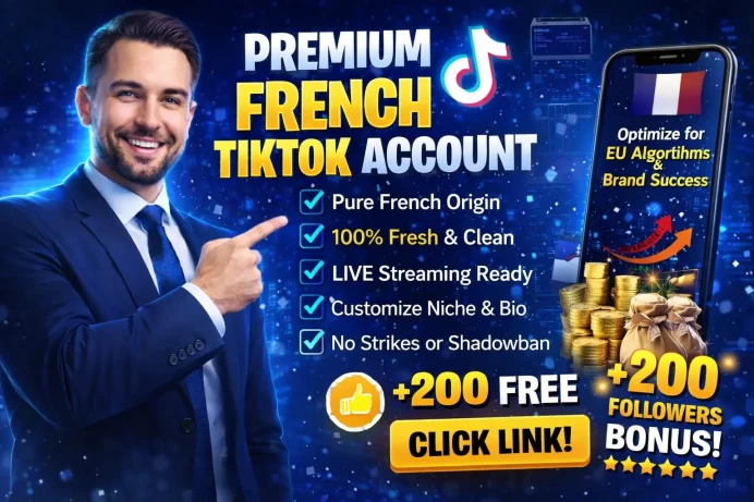 8# FR TikTok Business | France Region | Ready for Growth | Premium French Asset — Optimized for EU Algorithms & Brand Success.