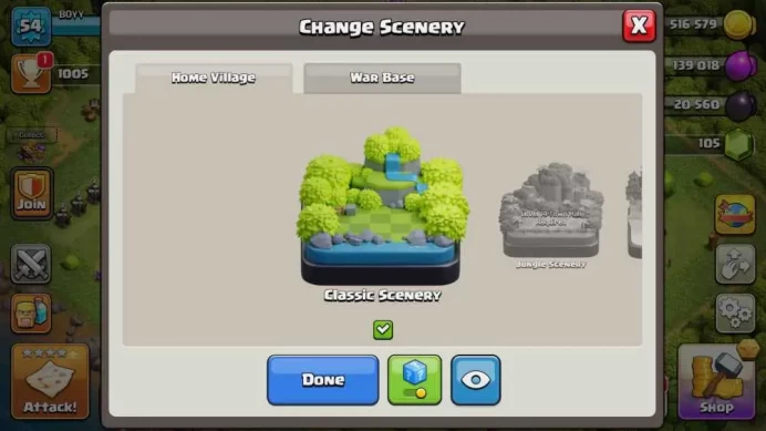 TH10+54 LVL + 1005 Trophy +105 GEMS+30BK+30AQ+-GW+-RC+FULL ACCESS FREE NAME