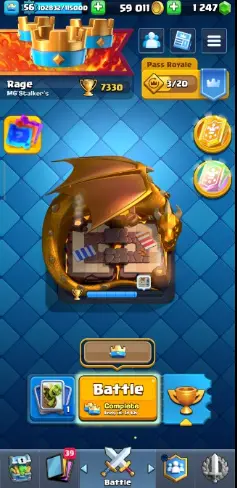 KT 15 | Level 56 | 7330 trophies | 2 Heroes | 2 Evo |5 years Old | Full Access