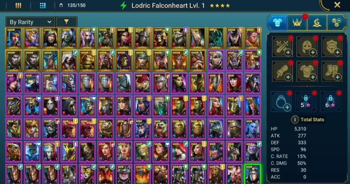 Starter acc with R. Nergigante Archer : 90k energy / 60 mln coins / Roanas, Arix 2x, Ninja + 20 Login Legendaries / Madame Serris