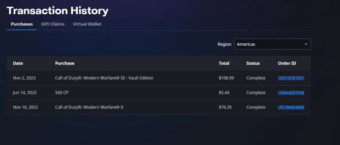 Call of Duty Modern Warfare III  Vault Edition / Call of Duty Modern Warfare II / /  see the picture / PLS Read Description / hnvt 