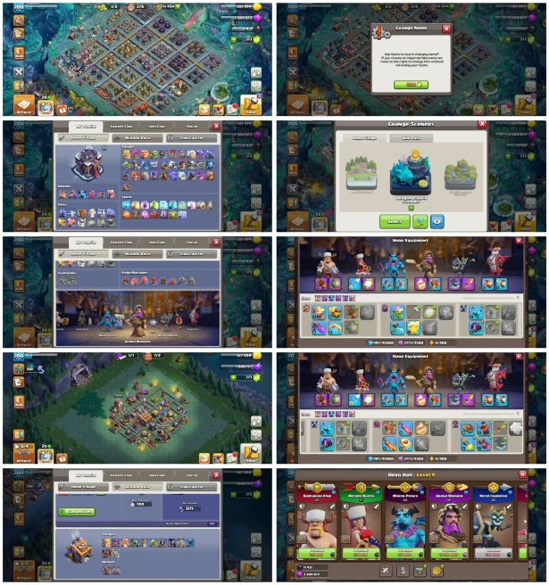 M278【Dragon Palace Scenery Th 15 Max】6 Epic Near Max◆Hero Near Max◆BH 9◆MC 1.5K Gems▰1 Year Guarantee