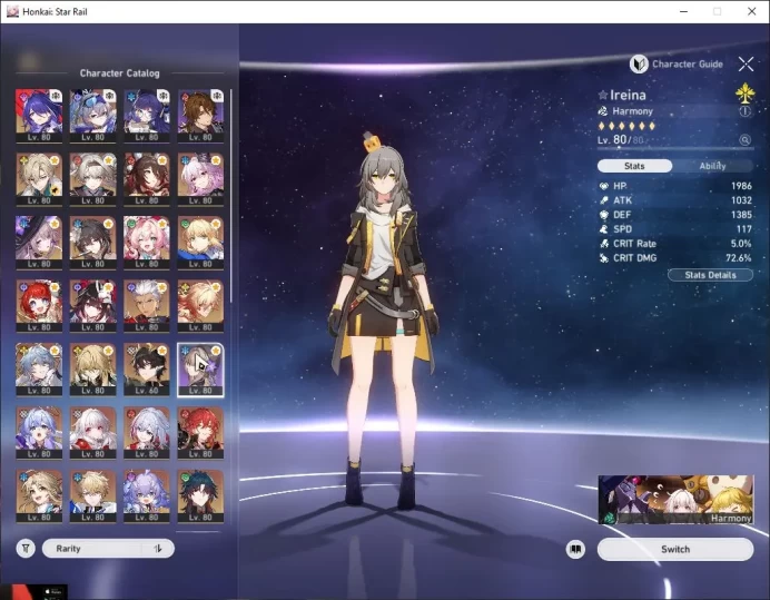 Asia|TL 70|Free ZZZ|21 Limited|[Evernight,Saber,Archer,Fugue,3B E1,Danil E1,Acheron,Sunday]+Sign,Etc|Take Mail|Check SS(HSR6209)