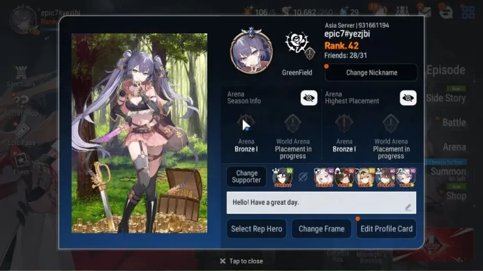 ASIA Verif|12 ML(DB Senya,DK Sharun,Ab Yufine,Etc)+Stark,Setsuka,Etc|263 SPD SoD Diene|10K Energy+12K Stigma|LogStove(ES3596)