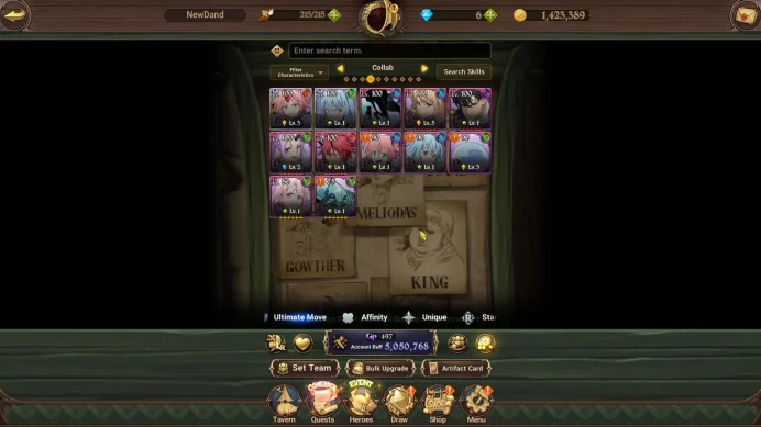 Asia|5M CC|5 LR+7 UR+Many Collab|Milim3/6,Gloxinia,DLRimuru,Helbram,Sabunak,KDiane2/6,SJW,Shion2/6,Cocytus,Etc|CodeOnly(SDS4047)