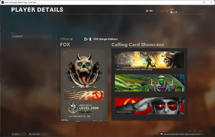 Call of Duty Black Ops Cold War Ultimate Edition / Black Ops 6 Vault Edition / see the picture / Please Read Description / curti