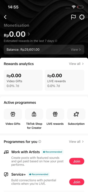 Instanly Delivery/ 9K Real Followers+57K Real Likes/ Tiktok Shop For Creator/ Live Stream/ Full Access