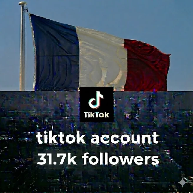 FR France| Account | TikTok Account 31.7k Real Followers 129.4k Likes Full access+Live Acess