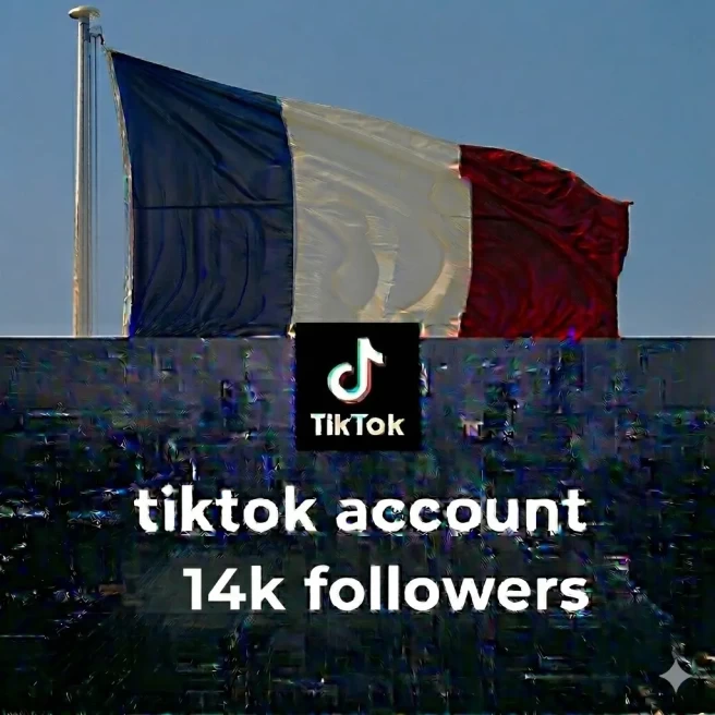 FR France| Account | TikTok Account 14.1k Real Followers 66.2k Likes Full access+Live Acess