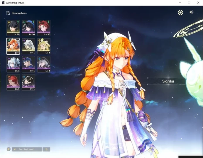 SEA|UL 47|Ready Gacha 40,8K Astrite+123 Lustrous+144 Coral|1 Limited| [Sigrika]+Sign |DB Lv 30|Male MC|Log Kuro|Check SS(WW3040)