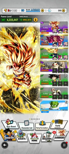 ANDROID+IOS- Team Daima Good Star+ LR ss3 Goku mini Full (D168)
