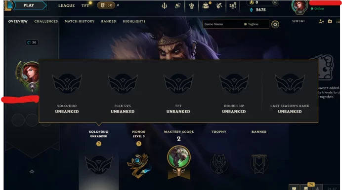 【TR 】Level 30 20 Champ/ 0 Skins Full Access High Quality Account Instant Delivery️
