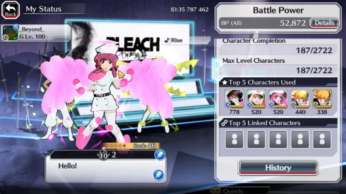 [GLOBAL]6K Orbs+Fresh All Story|TYBW26[Meninas,Lilto],TYBW25 Nana,TYBW24 Candice,Unleashed Halibel,Etc|CE ON|KlabID(BBS2497)