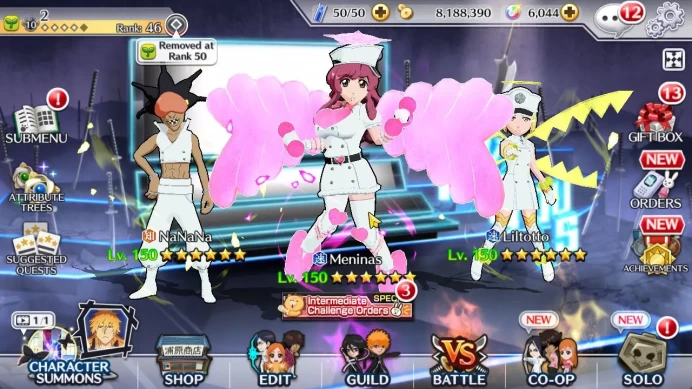 [GLOBAL]6K Orbs+Fresh All Story|TYBW26[Meninas,Lilto],TYBW25 Nana,TYBW24 Candice,Unleashed Halibel,Etc|CE ON|KlabID(BBS2497)