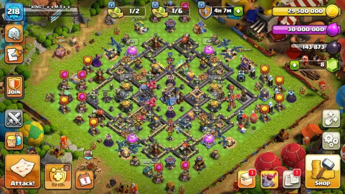 Rare 2 Dragon Statue | 5 Hero Max | Th 18 Semi Max | Full Wall Max | 11 Epic Equipment | Builder Hall 9 | 