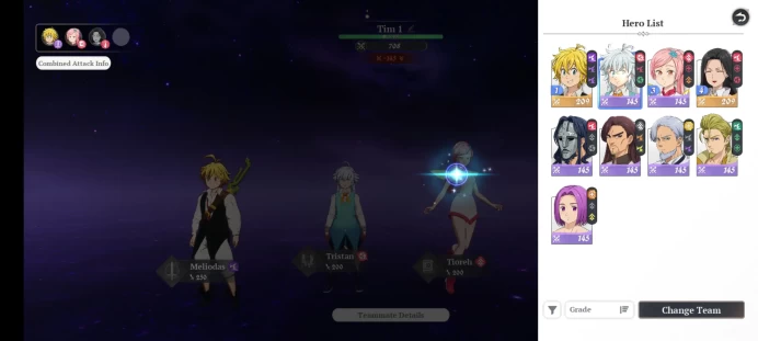 [EUROPE] Lv 2 Fresh Starter | 2 SSR | Meliodas, Guila & 7 SR | Act 1 Story | Log Google | Take Mail | Check SS (SDO918)