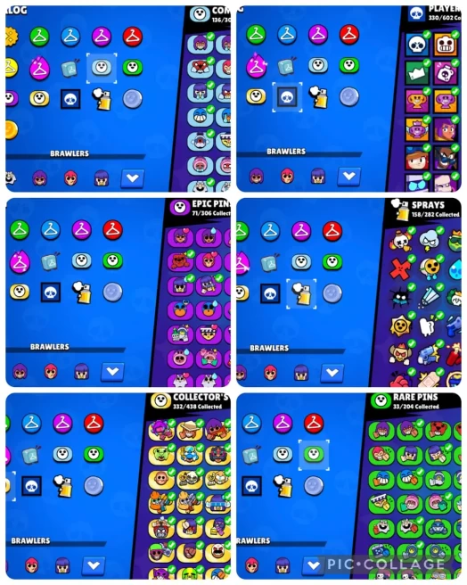 OG 2020 , SATURNAL FAME || 72K CUPS || 97/100 BRAWLERS || 46 HYPER CHARGE AND TOTAL 58 MAX || 2 HC SKINS AND MANY LEGENDARY ETC SKINS || VB13