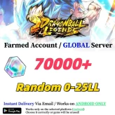 GLOBAL//[Android only] 70000+Chrono Crystal】+Random 0-25LL|Baidan ID | The plot has been completed | DragonBall Legends
