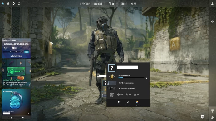 [ID:799][PRIME][PREMIER MODE AVAILABLE][FACEIT READY][VERY RARE][COMMENDATIONS 3x200] UN (UNRANKED || 0 MM || 27 HOURS)