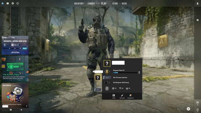 [ID:168943][PRIME][PREMIER MODE AVAILABLE][VERY RARE] UN (UNRANKED || 0 MM || 25 HOURS)