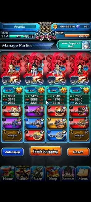 Global|Rank 114|68 RGB|29 Ascend|[Inumuta,Roy,Sayaka,Emiya,S Miyu,Chloe,DL Rimuru,Rin&Luvia,Etc]+TW|Lpot 341|Check SS(GS2327)