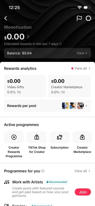 HUGE Discounts/ USA Monetized 15K Real Followers+170K Real Likes Account/ Creator Rewards Program Activated/ Full Access