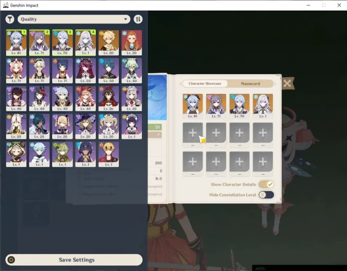 ASIA|AR 51|3 Limited +1(*5Weapon)|Ganyu+sign,Ayato,Skrik,KeqingC1,Aloy|Reoni On|Mc Male|TakeMail|CheckSS(GI5611)