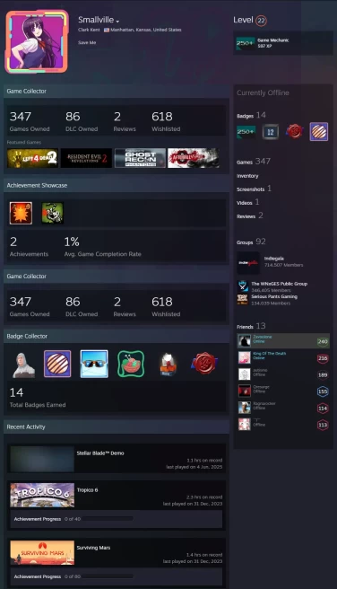 Steam Paid games 347 Game for 2600$-Profile link