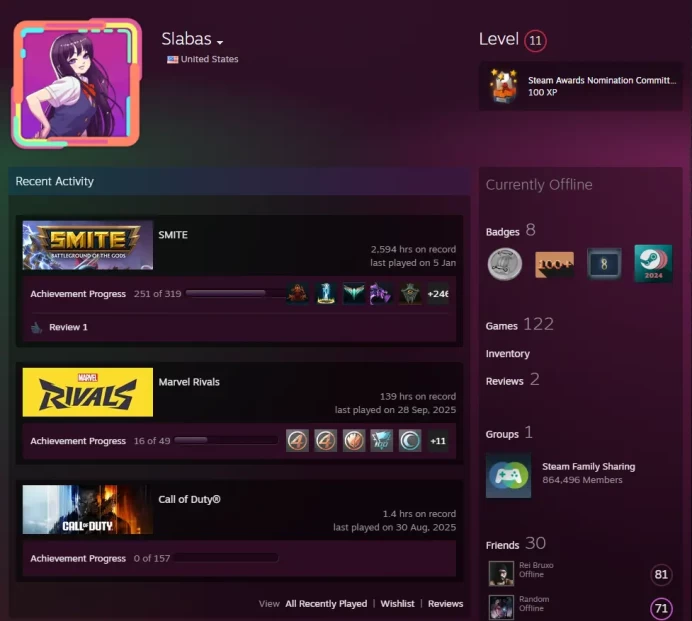 Steam Paid games 122 Game for 1200$