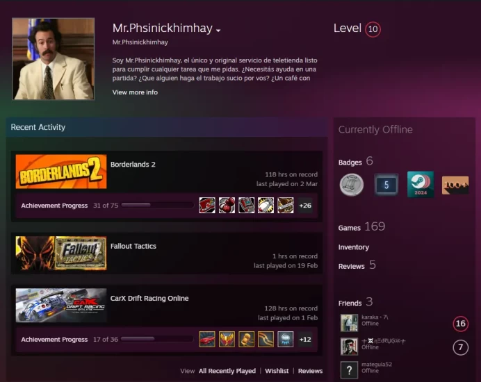 Steam Paid games 169 Game for 2100$