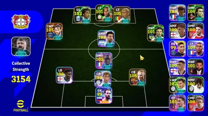 Mobile|BigTime(Kvaratskhelia Blitz Curler),Fortress(Ronald Koeman),Visionary Pass(Andrea Pirlo,Huijsen),Etc|TakeEmail(EF1530)