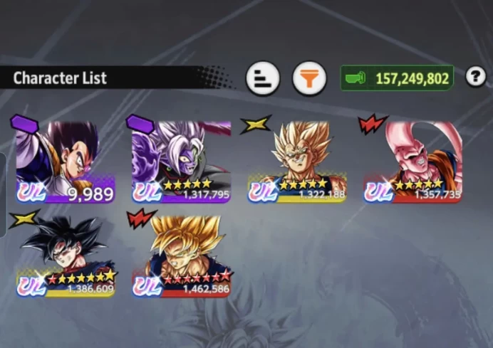 B26-IOS+Android-6 UL(Super Buu+Zamasu+Goku Uis+Maji)+35 Legends+Good Equipment+Good Team+Piccolo+Zamasu Red+Vegeta Saga+Vegito Green+Rose+Gohan