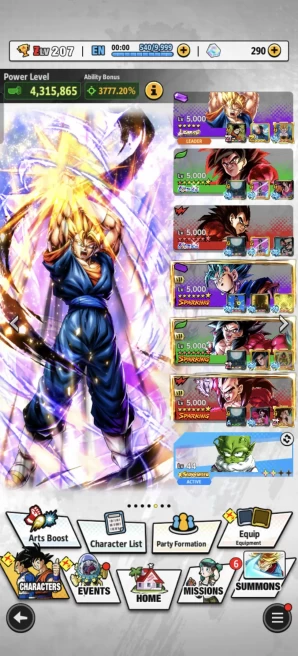 B29-IOS+Android-Meta-LR Vegito+6 UL(SS4 Goku+SS4 Vegeta Full Red Star+SS4 Gogeta)+Good Team GT+47 Legends +Vip Equipment+SS2 Gohan+Super Janemba