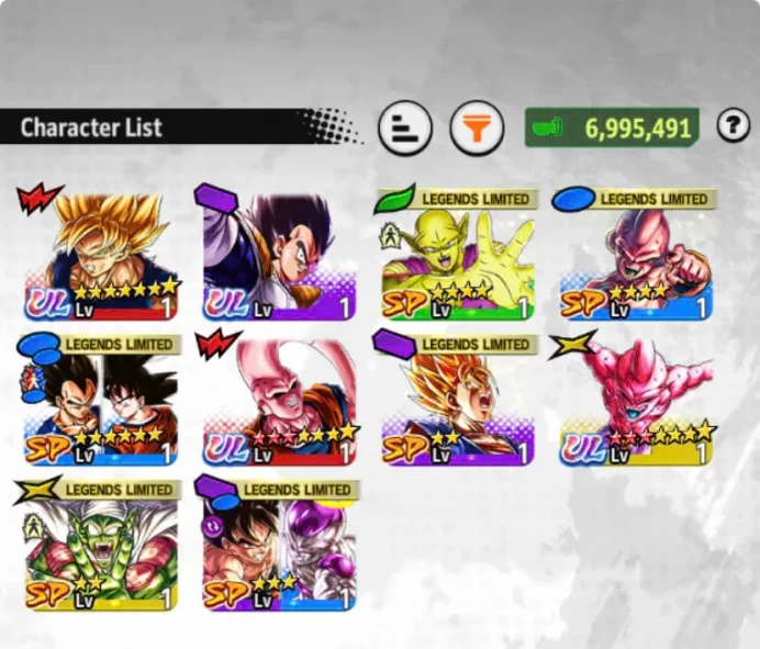 B32-IOS+Android-UL(Super Buu Han 10 Red Star+UL Buu Kid 10 Red Star)+Piccolo+Fusion Goku and Vegeta+Event Farm CC