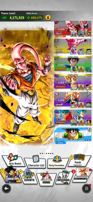 B33-IOS+Android-LR Vegito Full Red Star+4 UL(Super Buu+Buu Kid)+20 Legends+Good Team+Equipment+Vegito Green+SS2 Goku+Gotenks+God Goku Zenkai