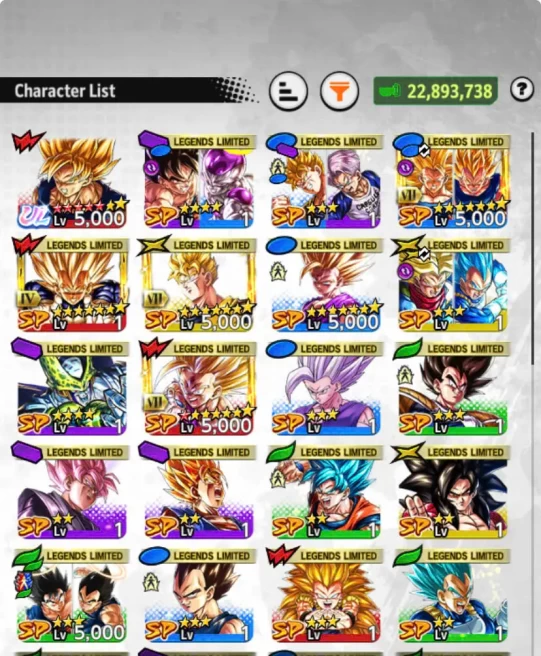 B34-IOS+Android-Team Gohan-SS2 Gohan+SS Gohan Zenkai+Trunks and Gohan+Gohan Zenkai+Good Equipment+19 Legends Limited