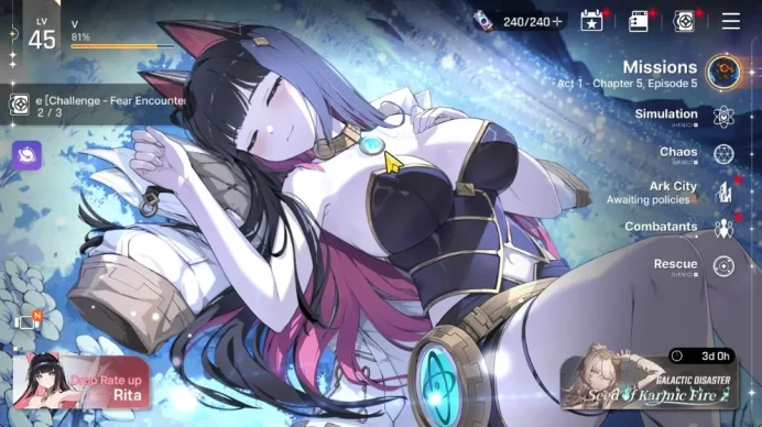 GLOBAL Lv 45|5 SSR(RitaM1,LukeM1,Magna,Mei Lin,Kayron)+9 SR(BerylM6,MikaM1,NiaM3,etc)|16 SR Partner|1 Omega Code|Stove|(CZN1796)