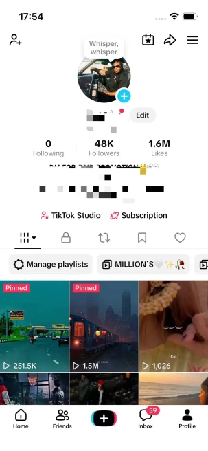 Instanly Delivery/ Monetized 48K Real Followers+1.6M Real Likes Account/ Creator Rewards Program Activated/ Full Access