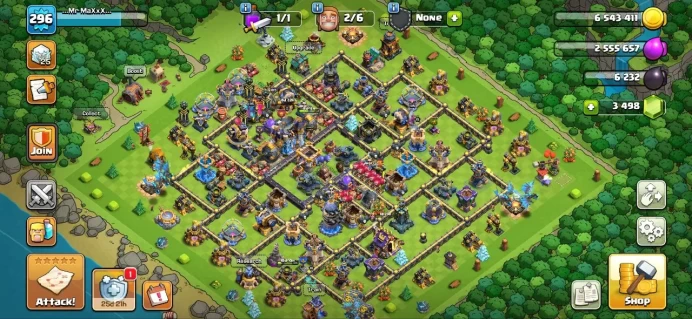 Th_18(XP 296)(ALL THINGS MAX)(5 K STAR WAR& 3K GEM)(ALL AUXILIARY WORKERS FULL MAX)(9 SKIN HERO)(26 EQUIPMENT EPIC MAX)(LIFTIME WARANTY)