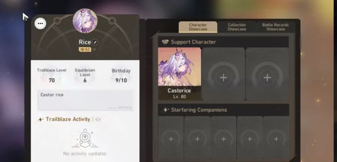 EU|TL 70||20 Limited|[Castorice,Acheron,Cipher,Rappa,Jingliu]+Sign,Phainon,Acheron,etc|Deadlink PSN|TakeMail|CheckSS(HSR6259)