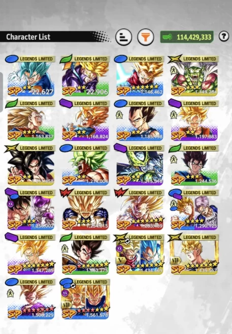 D42-IOS+Android-UL Trunks+Good Team+SS2 Gohan Full Red Star+22 Legends+Good Equipment+Nice Zenkai+SS Gohan Zenkai+SS3 Goku&egeta Zenkai+Vegeta