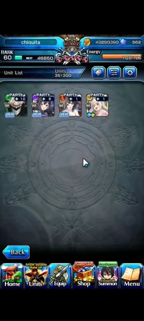 Global|Rank 46|Starter Ready Gacha 1,4K CC|9 Asc|Shirou+TW,Chloe,Momo,Celia,Frieren,Hakuro(140Luck),Etc|Lpot 214|CheckSS(GS2342)