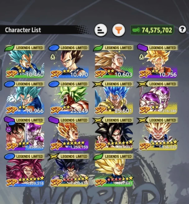 B46-IOS+Android-Full Team Daima+LR SS3 Goku 10 Red Star+SS4 Goku+SS3 Vegeta Mini+Goku Mini Zenkai+Equipment