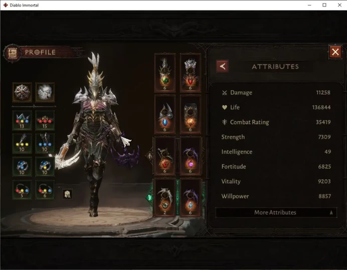 SEA - Verathiel|Change Server On|Lv60(602)|Demon Hunter|35k CR|Reso 420|Paragon Maledictor|Inferno I|Hell Lv 16|Check(DI1163)